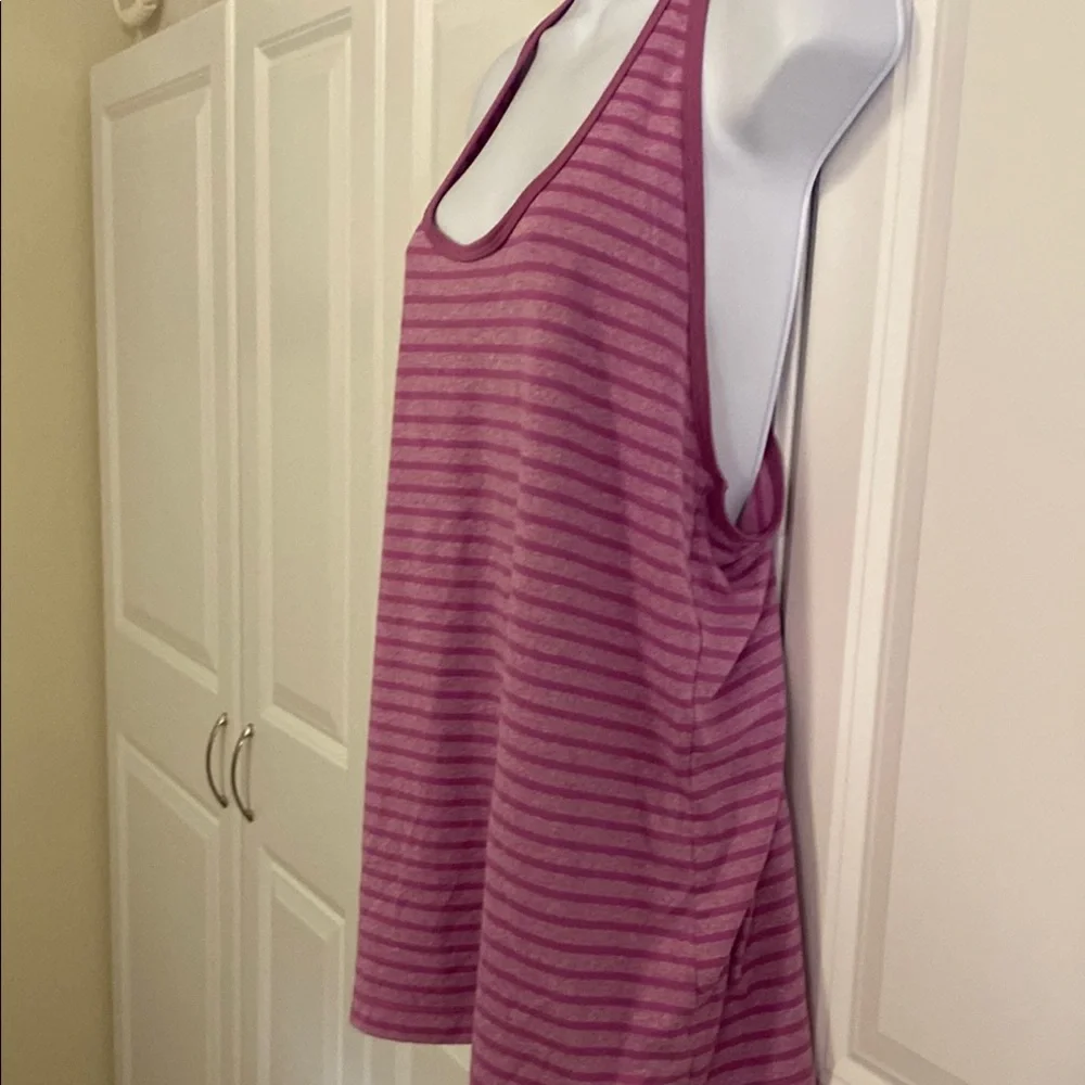 BCG Pink Sleeveless Racerback Tank Top - Picture 4 of 7